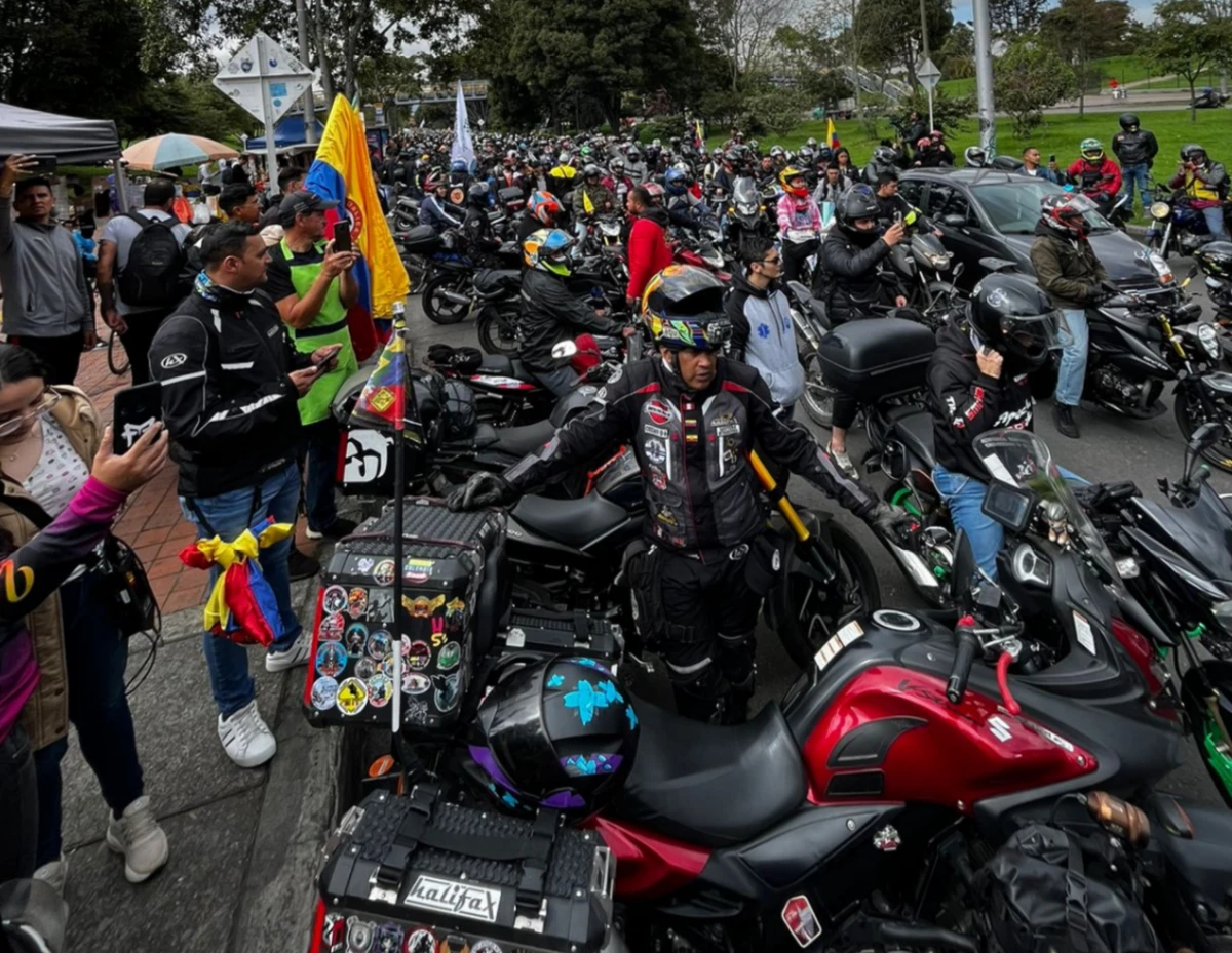 Estas son las vías que los motorizados podrían bloquear este lunes