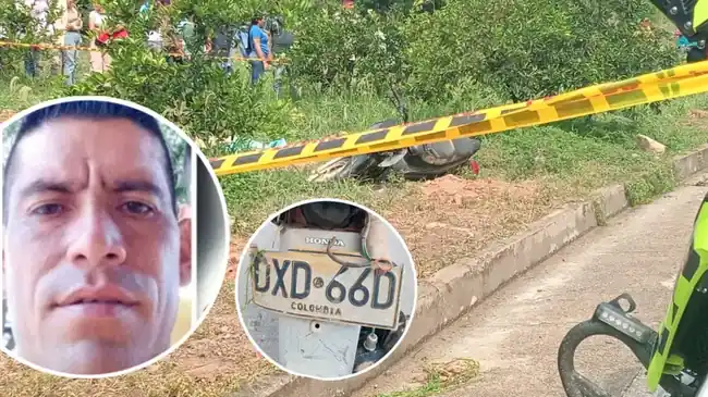 Falleció motociclista tras estrellarse en la vía Girón - Zapatoca