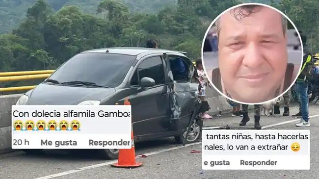 Empleados lamentan la partida del empresario Rafael Eduardo en accidente vial