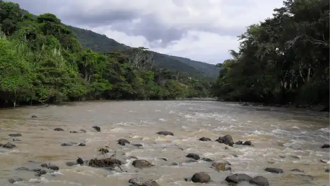 Joven fue devorado por las furiosas aguas del río Fonce en San Gil, las autoridades adelantan labores de búsqueda y rescate