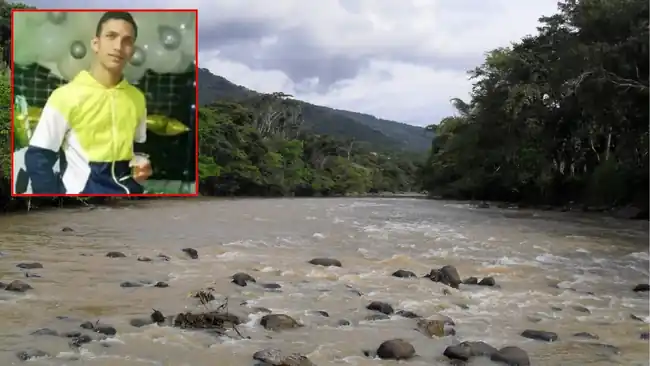 Hallan el cuerpo del joven que fue arrastrado por la corriente del Río Fonse en San Gil, tras cuatro días de intensa búsqueda