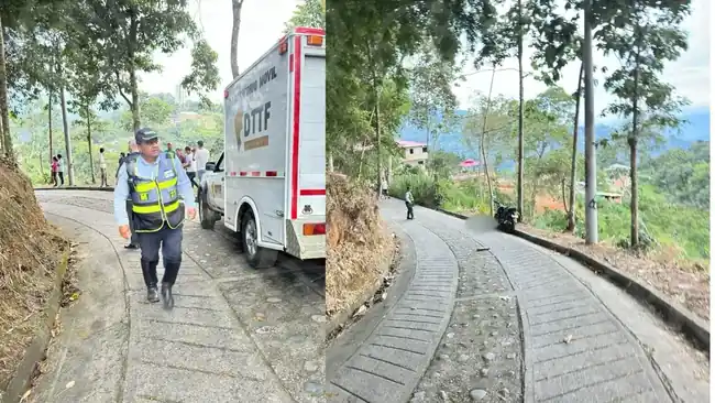 Un muerto y un herido dejó accidente de tránsito en Floridablanca al chocar con un árbol