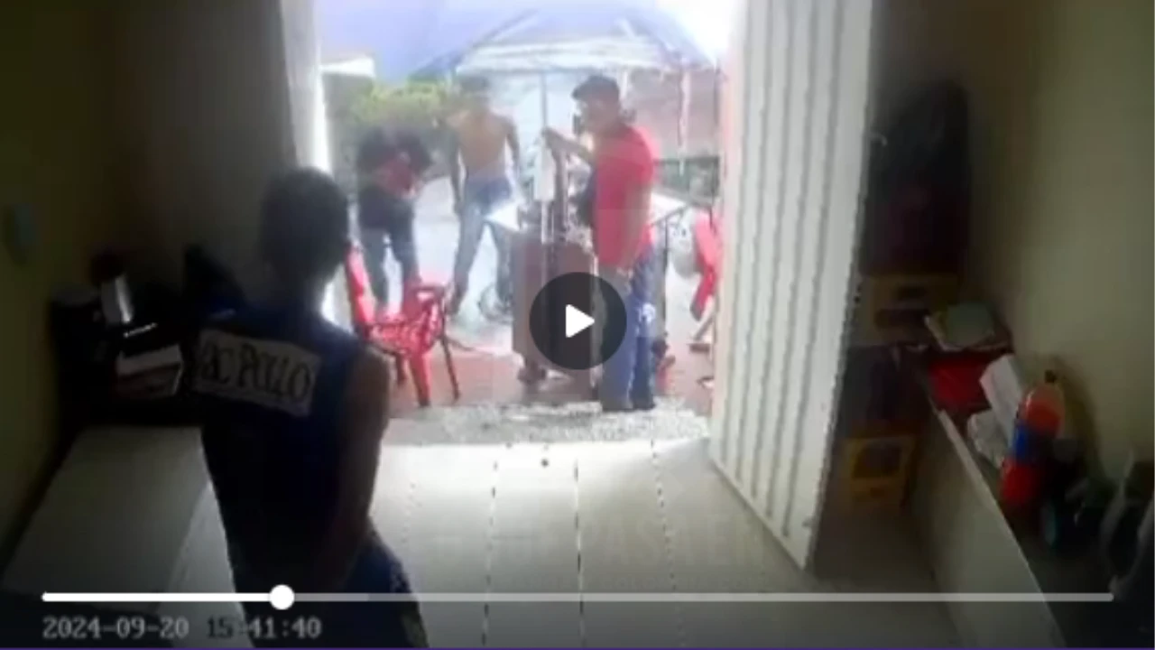 Joven se salvó de milagro de ser atacado en Piedecuesta: todo quedó en video