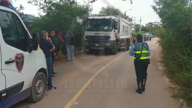 Jesús falleció al chocar con un camión de basura en la vía Girón-Zapatoca - imagen 2
