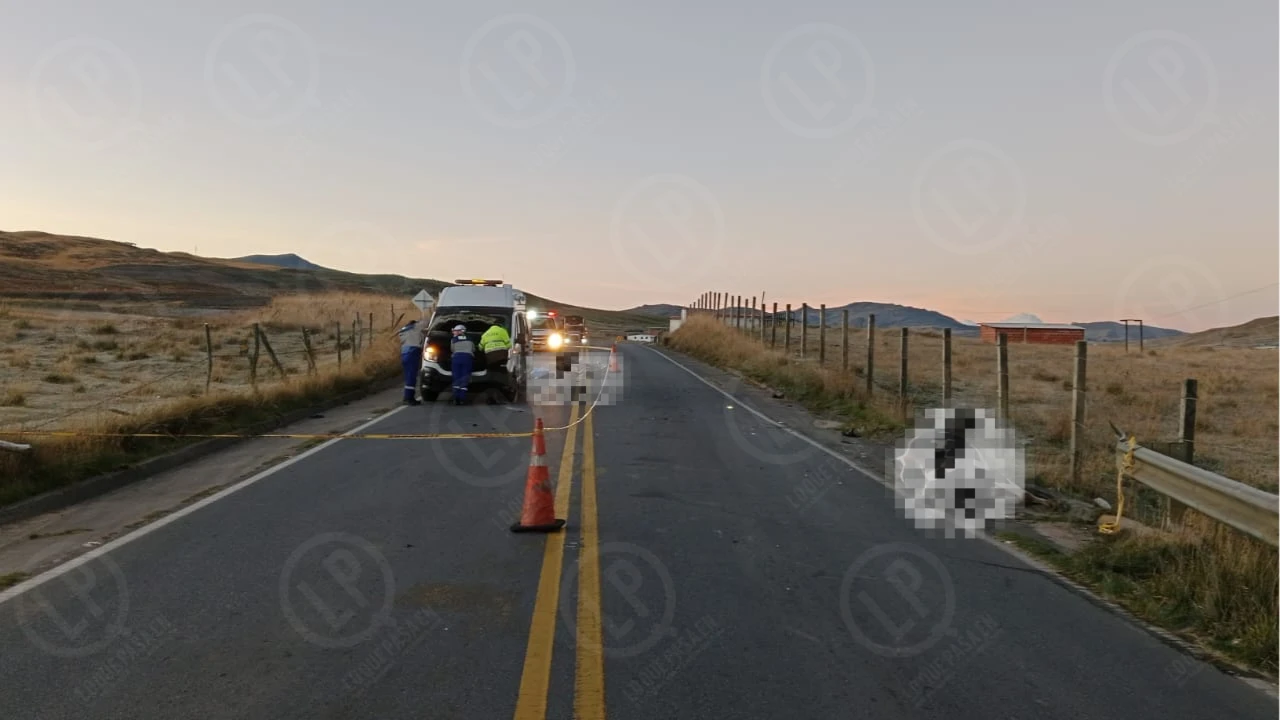 Motociclista murió al chocar con una vaca en la vía Bucaramanga – Pamplona