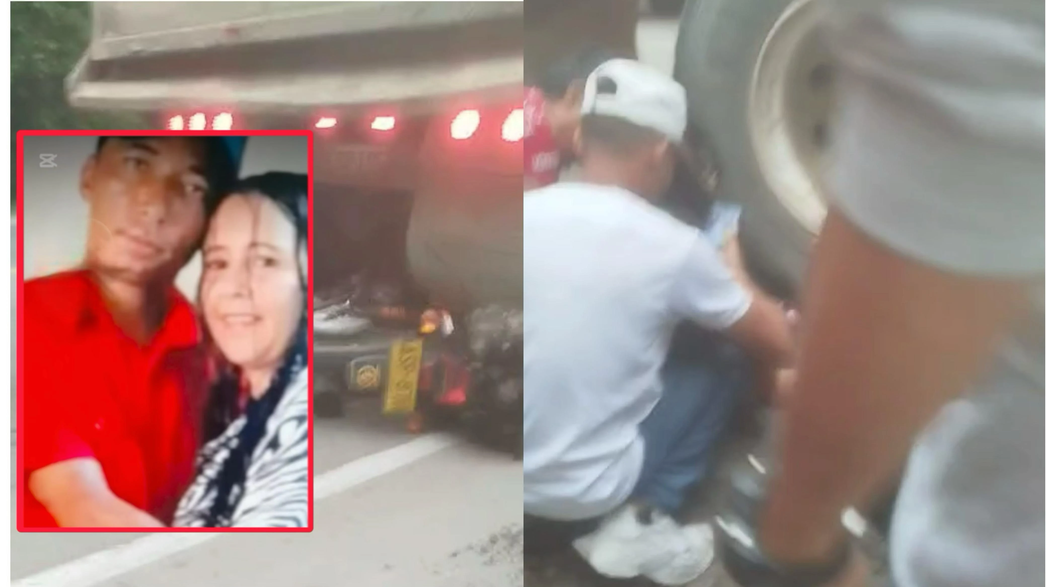 Desgarrador: esposos heridos en accidente no resistieron y fallecieron. Quedaron debajo de las llantas de una volqueta