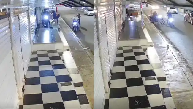 Video de seguridad muestra cómo fue el ataque en el que murió Luis en la cumbre