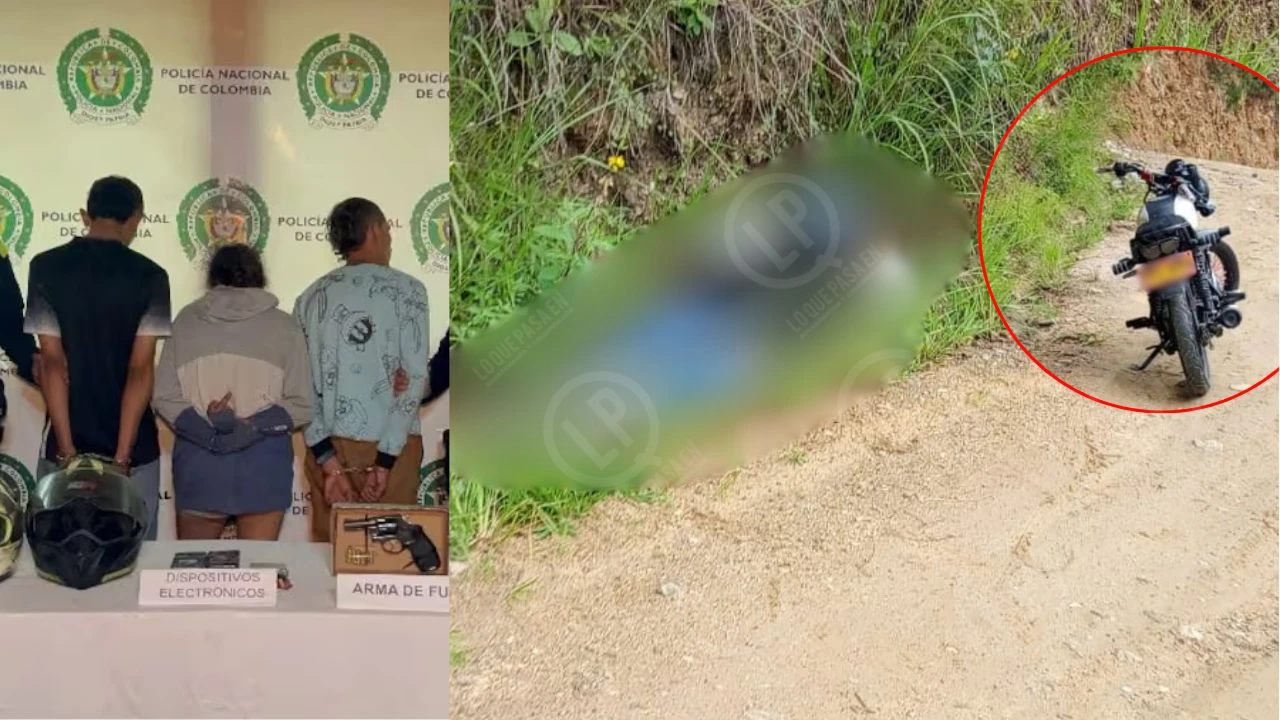 Cayó trio acusado de asesinar a motociclista y dejar mensaje amenazante