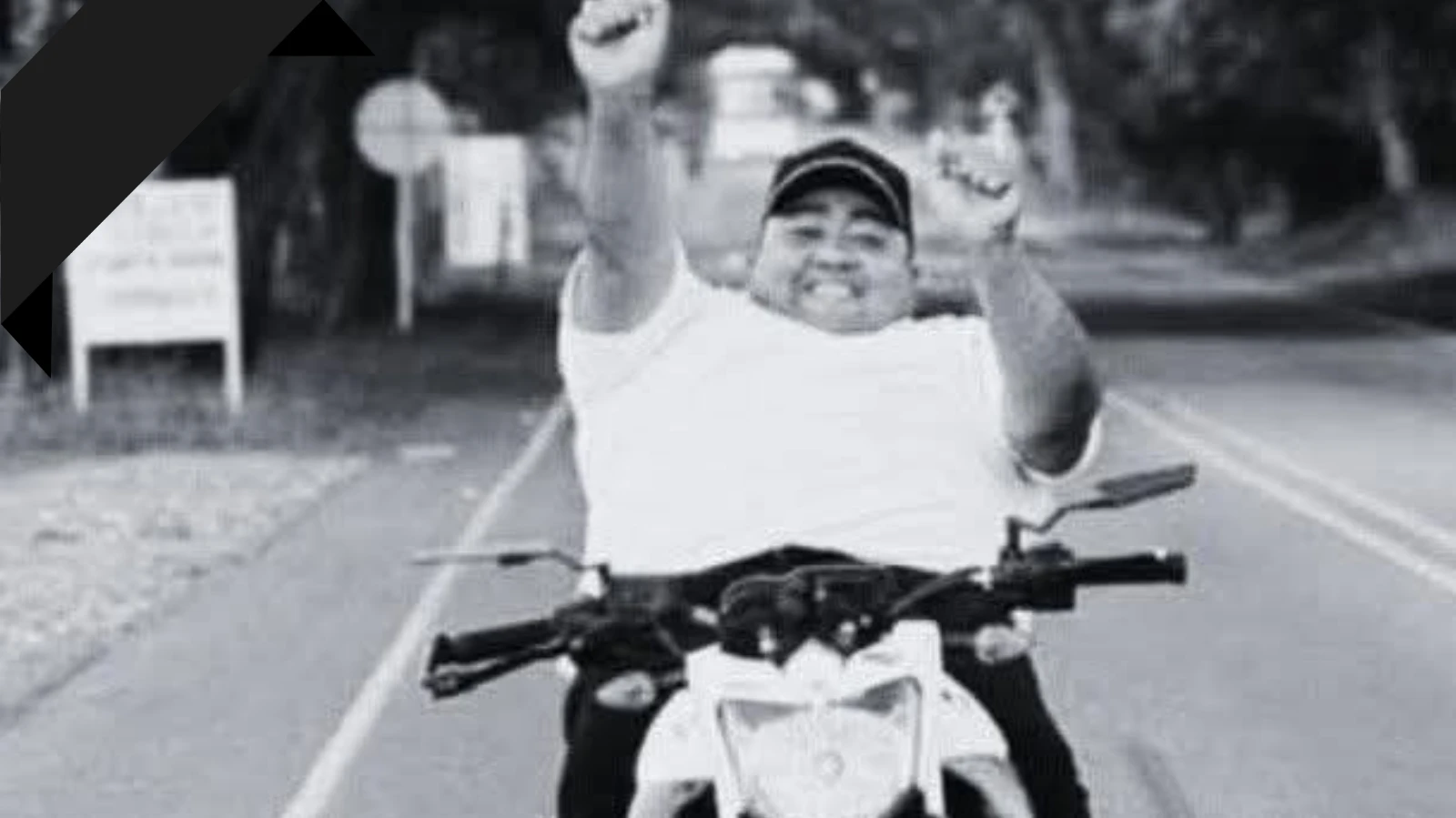Joven perdió la vida en una aparente carrera de motos