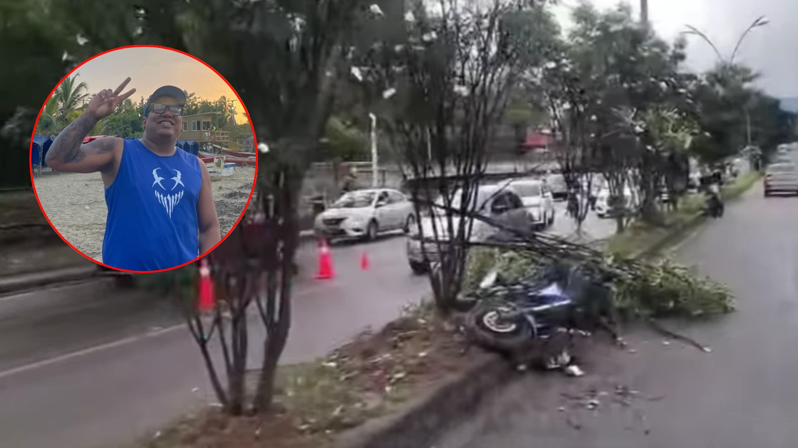 Video: Estudiante universitario murió tras aparatoso accidente en Floridablanca