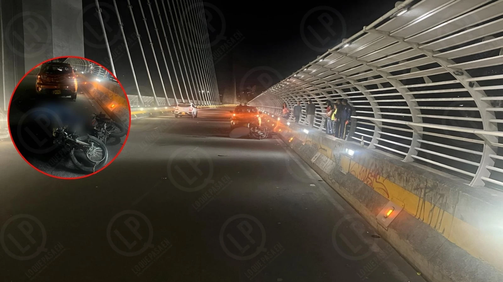 Motociclista falleció en trágico accidente sobre el puente Provincial en Bucaramanga