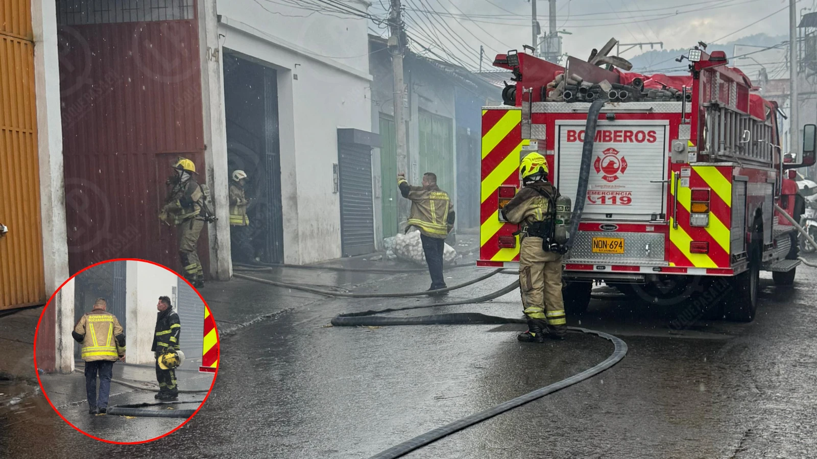 10 personas heridas dejó explosión de bodega en el barrio Girardot