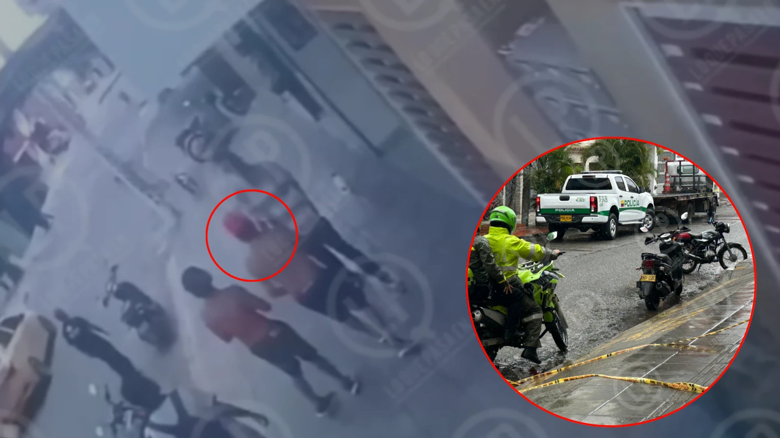 Video revela momento en que joven fue asesinado de una puñalada en el pecho