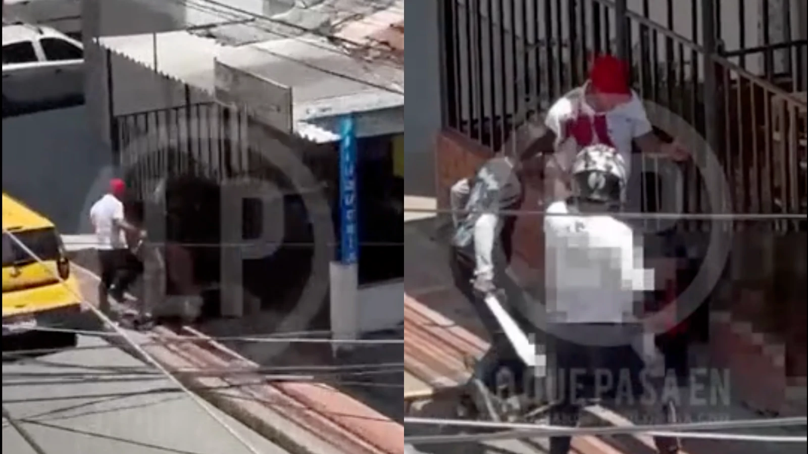 Le dispararon en la calle y respondió con cuchillo: dos heridos en Piedecuesta