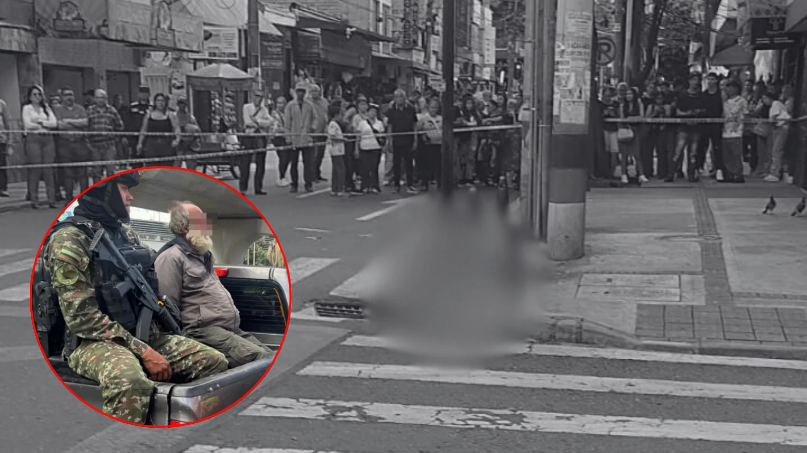 Habitante de calle asesinó a un menor en plena vía pública