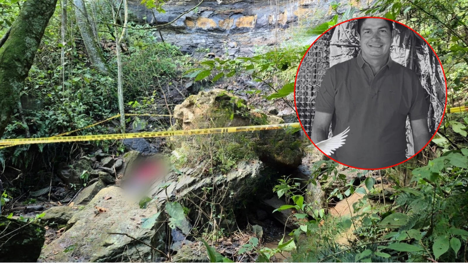 Hombre murió tras caer a un abismo en zona rural de Santander