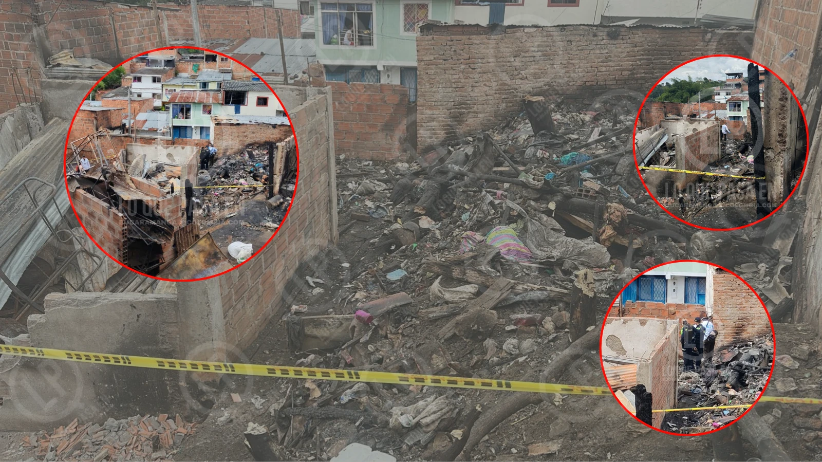 Hallan cuerpo calcinado de mujer desaparecida tras incendio en Zarabanda