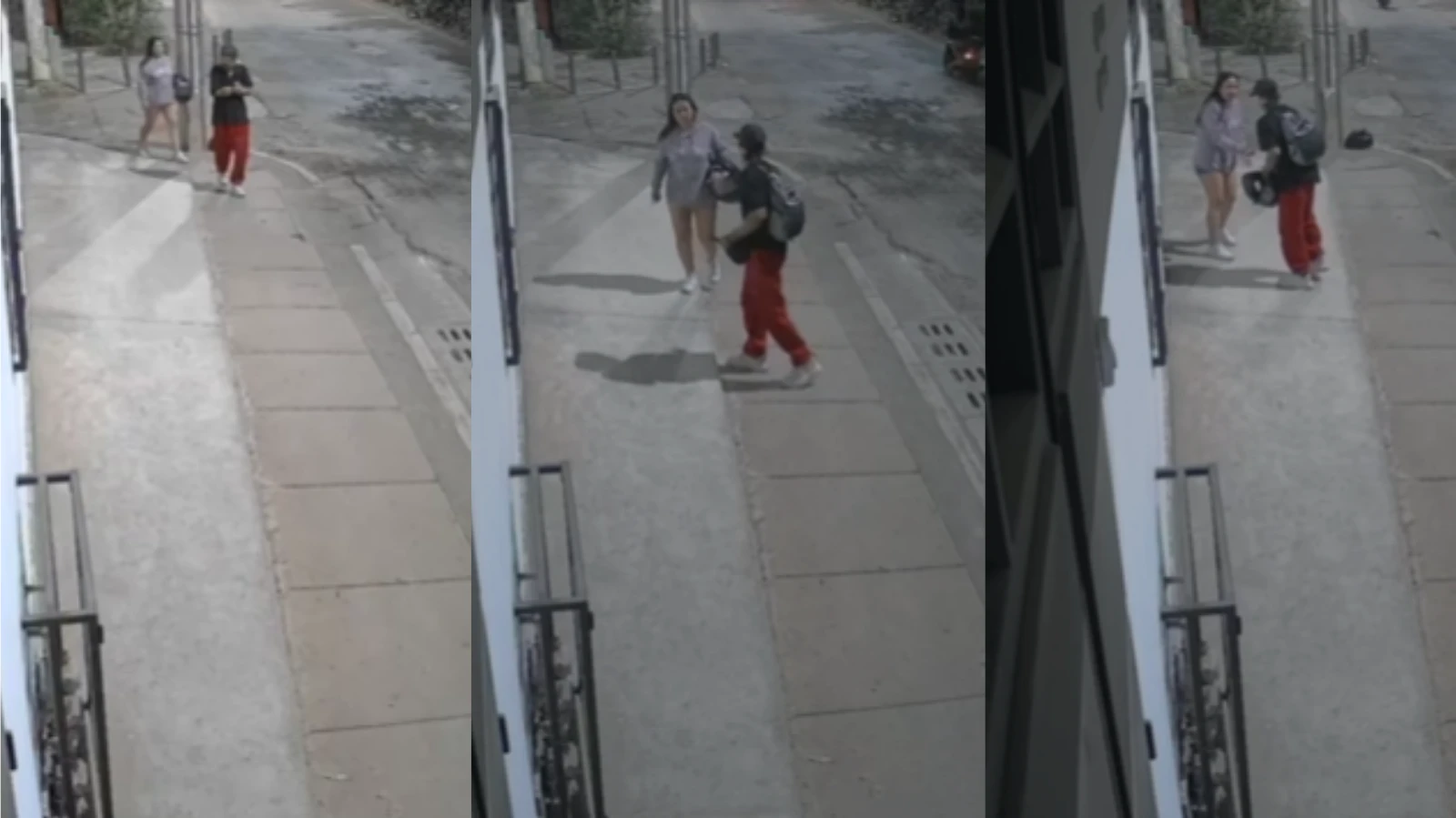 Violento atraco a una mujer en El Porvenir: cámara captó el ataque relámpago