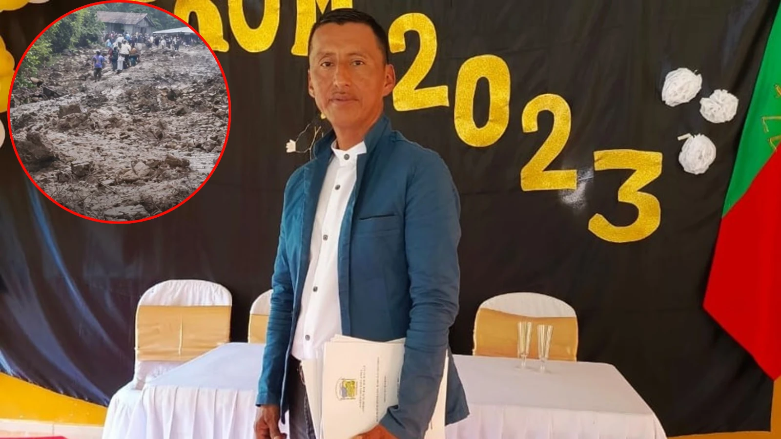 Docente perdió la vida tras avalancha cuando salvaba a dos personas