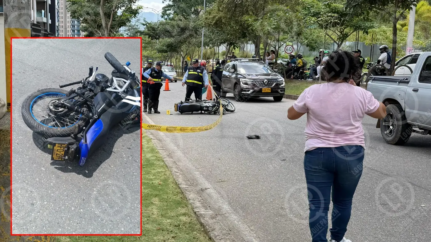 Juan Antonio el joven que murió al accidentarse en la transversal el Bosque