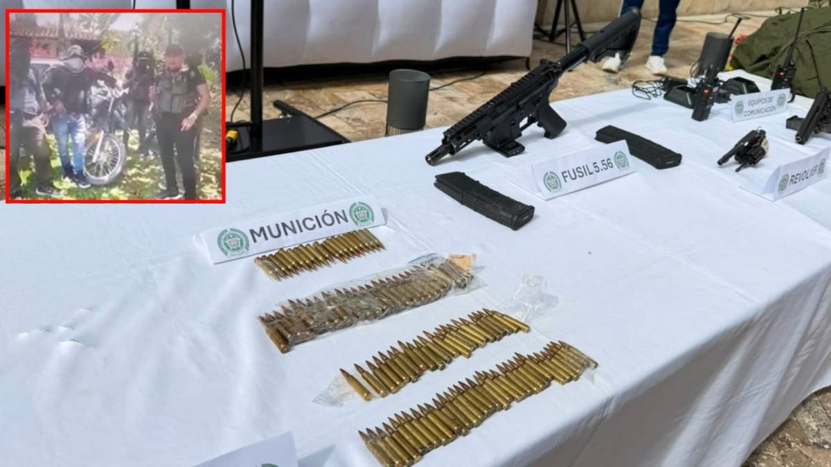 Dos integrantes del ELN murieron en operativo en zona rural de Lebrija