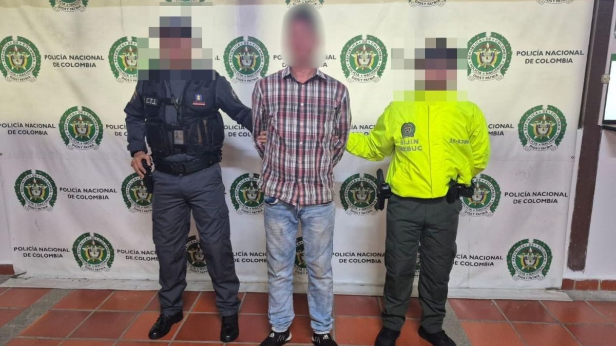Captura de un condenado por violencia intrafamiliar en Bucaramanga.