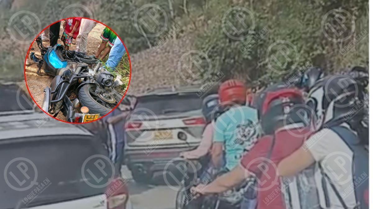 Darío Leal, el motociclista que murió tras fuerte choque en Vijagual.