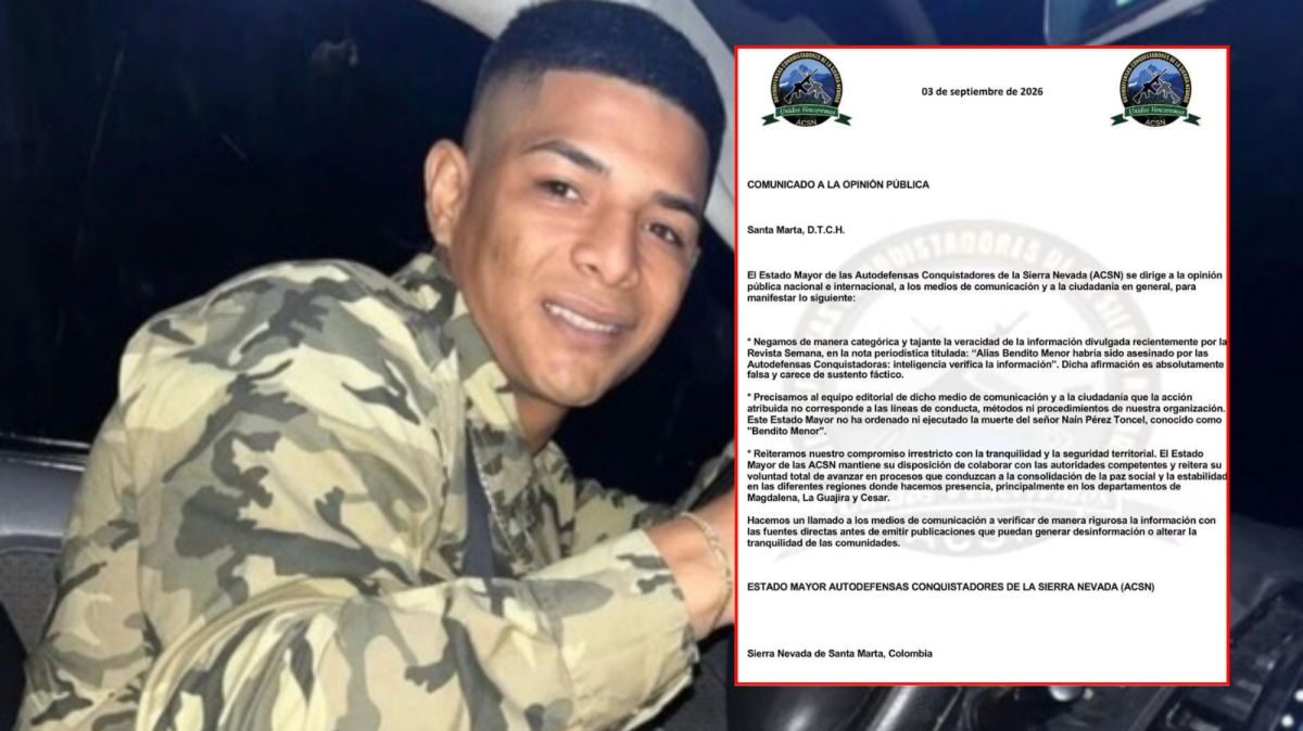 ¿Está vivo ‘Bendito Menor’? Documento atribuido a las ACSN niega su muerte