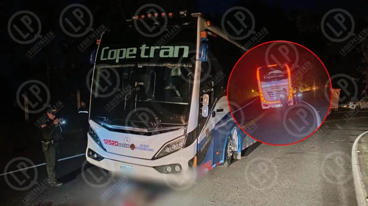 Abuelito murió tras ser arrollado por un bus de Copetran en la vía a Cucuta