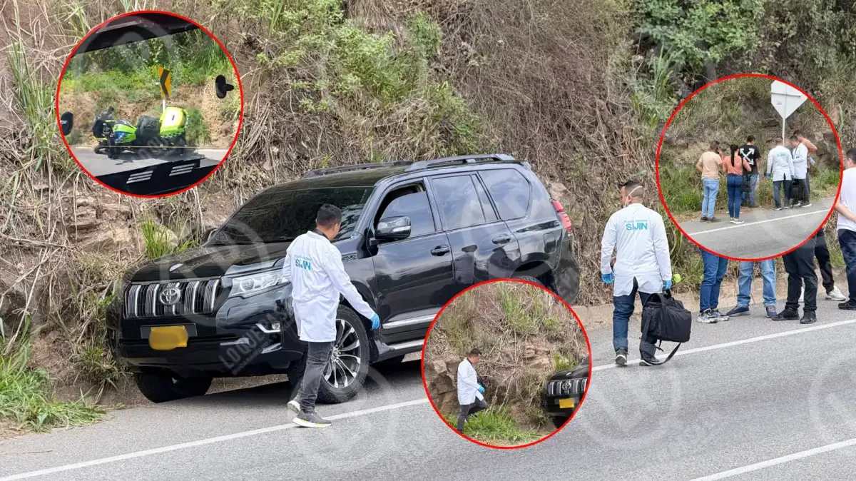 ¡De película! Falsos policías montaron un retén y se llevaron 13 lingotes de plata en Santander