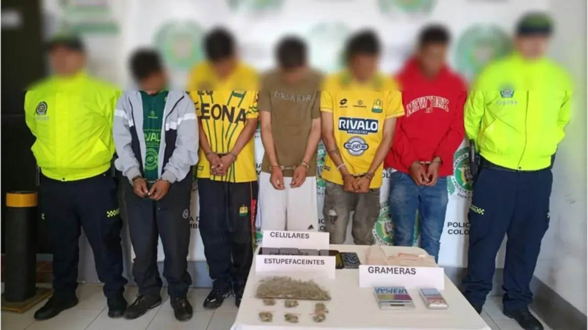 Golpe al microtráfico en Santander: siete capturados fueron enviados a prisión