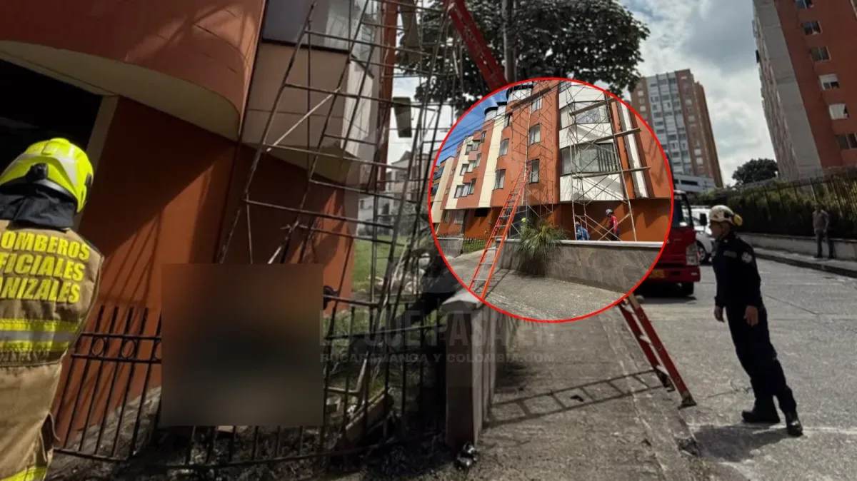 VIDEO: Pintaban una fachada y encontraron la muerte: dos obreros murieron electrocutados